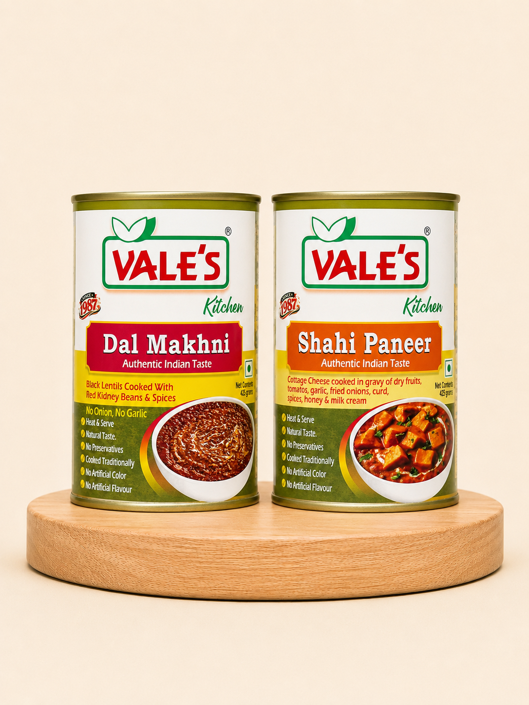 Dal Makhani & Shahi Paneer
