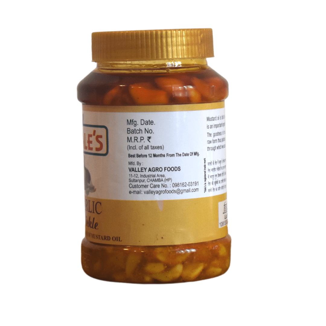 Garlic Pickle - Valley Agro Foods