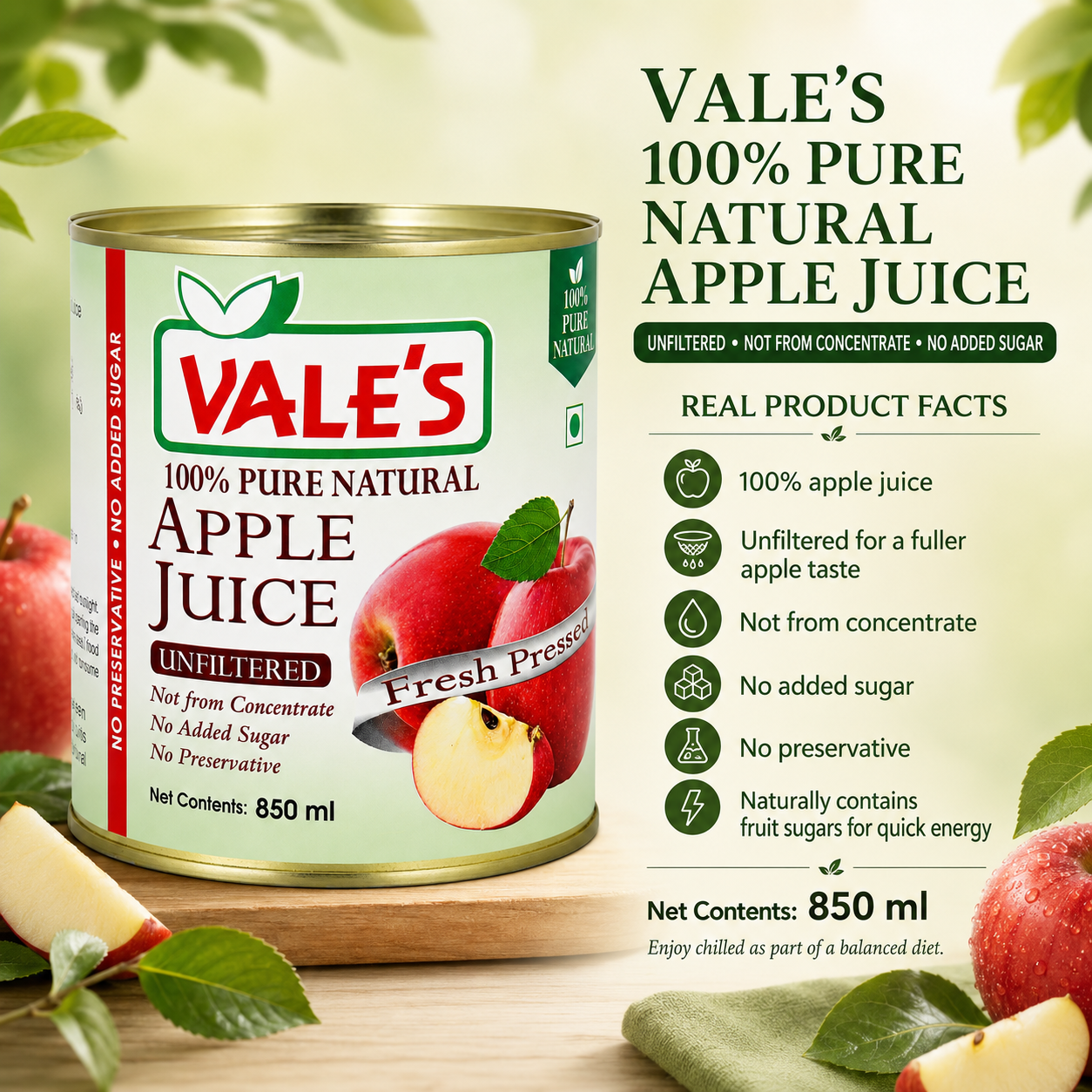 Natural Apple Juice