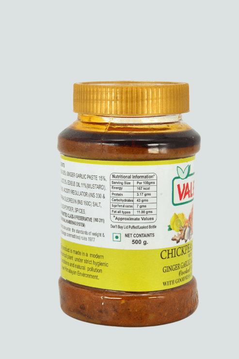 Chickpeas Pickle - Valley Agro Foods