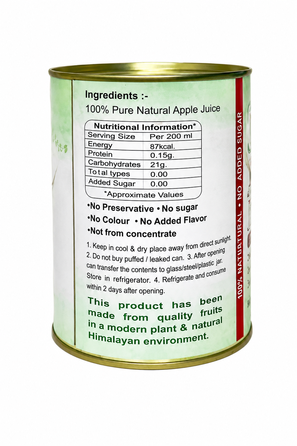 Natural Apple Juice