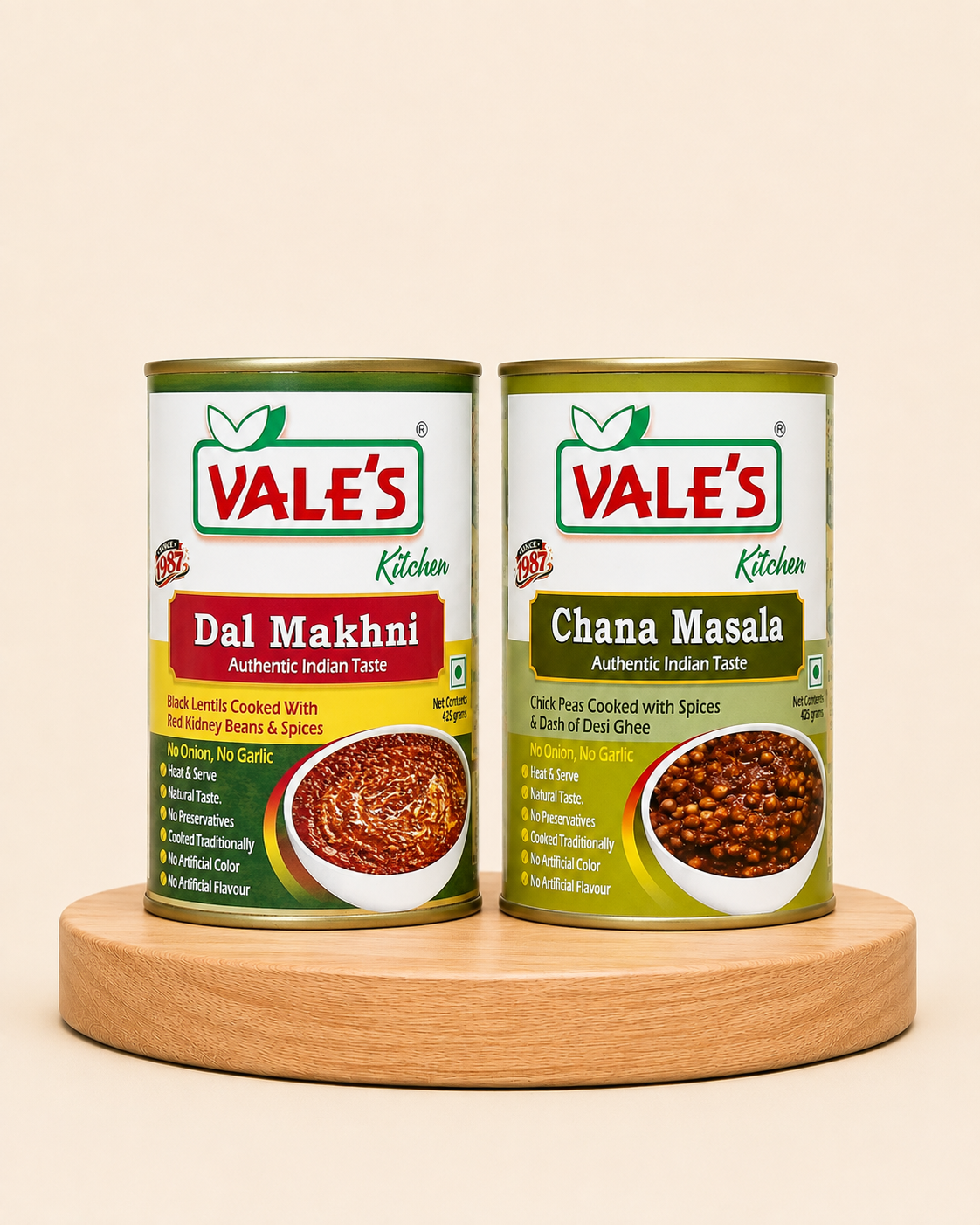 Dal Makhani & Chana Masala