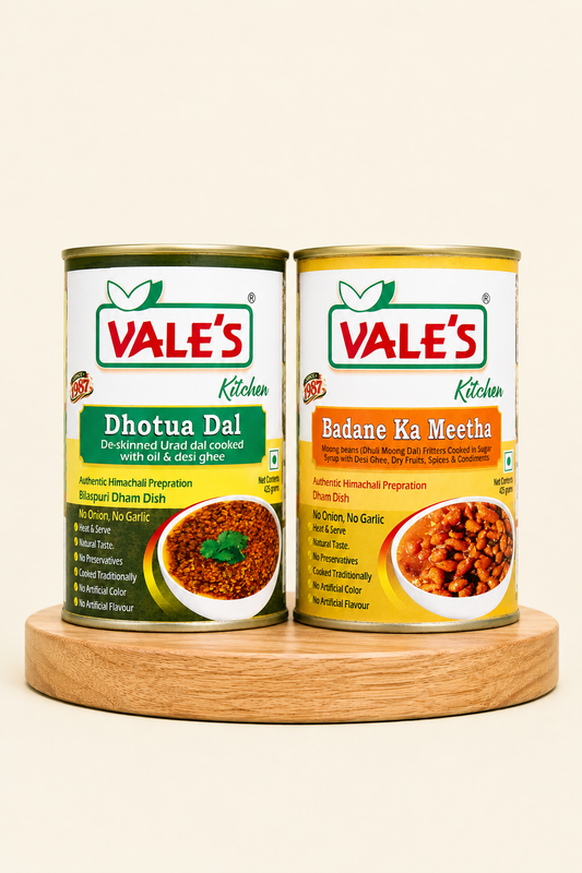 Badane Ka Meetha & Dhotua Dal
