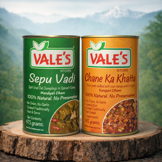 Sepu Vadi & Chane Ka Khatta