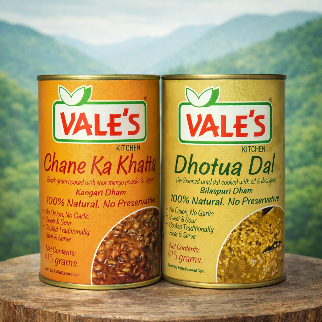 Chane Ka Khatta & Dhotua Dal