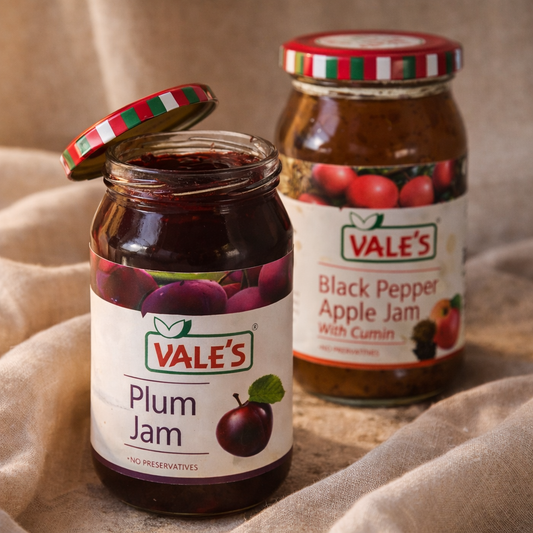 Plum & Black Pepper Apple Jam