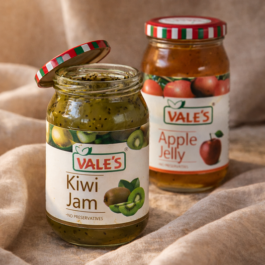 Apple Jelly & Kiwi Jam
