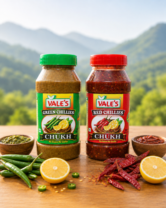 Red Chillies Chukh & Green Chillies Chukh