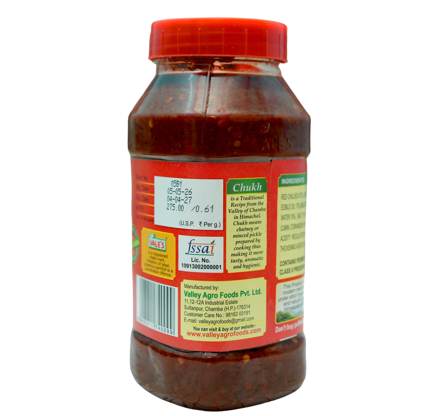 Red Chillies Chukh