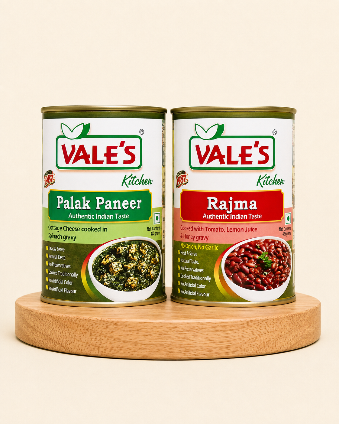 Rajma & Palak Paneer