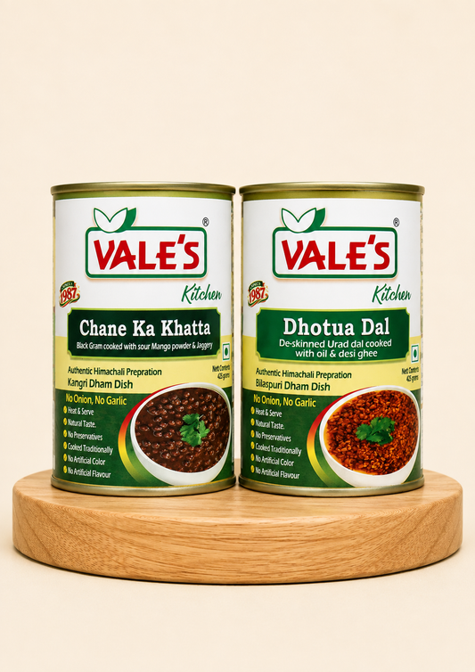 Chane Ka Khatta & Dhotua Dal