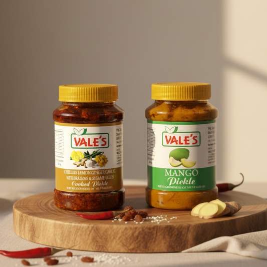 Mango & Lemon Ginger Garlic Pickle