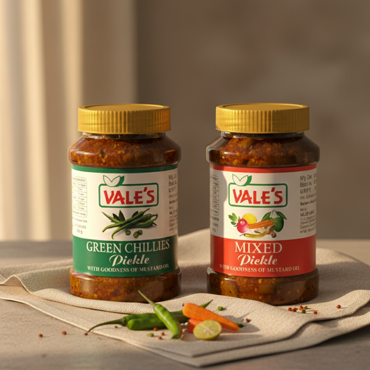 Mixed & Green Chillies Pickle