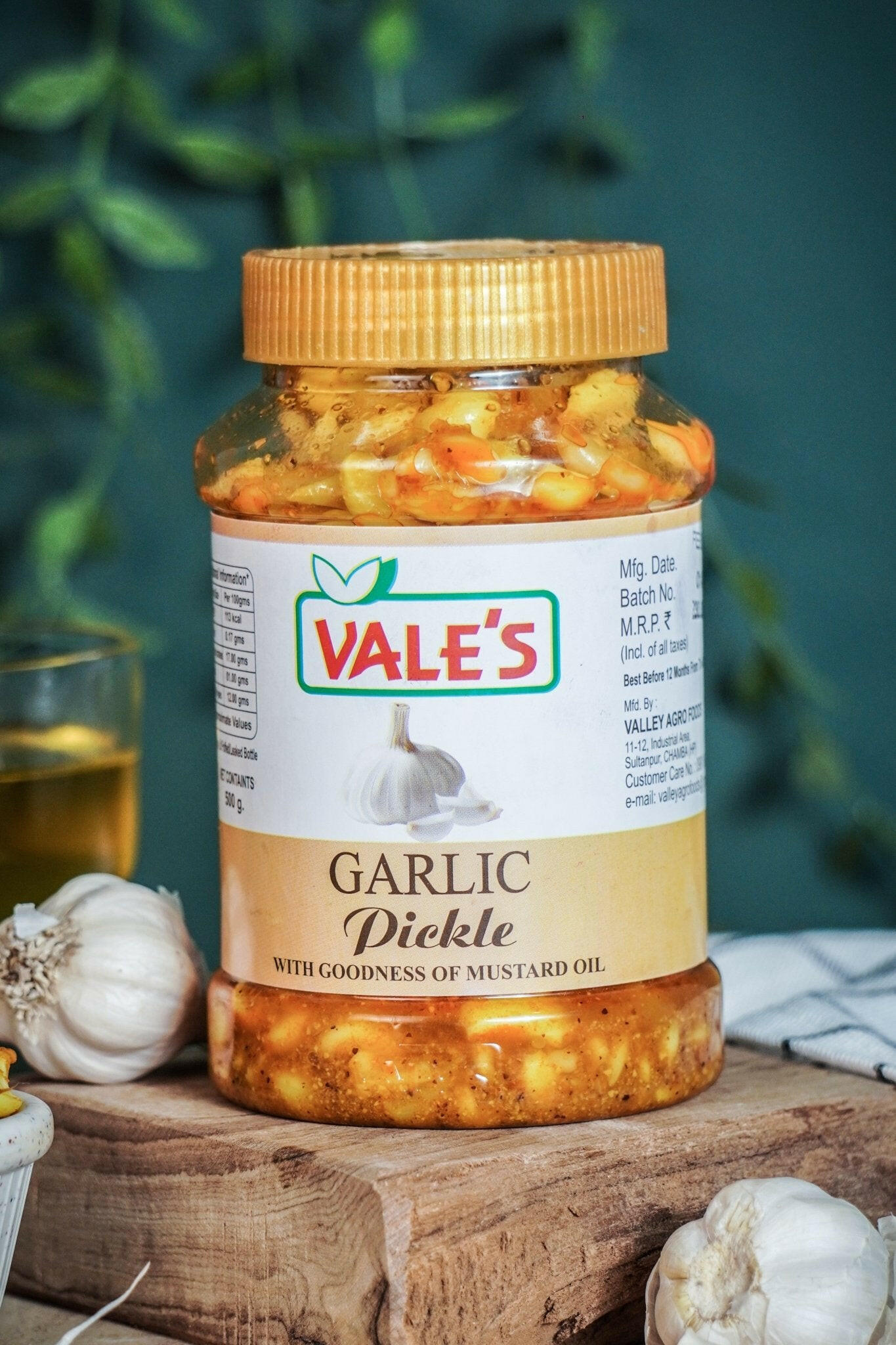 Garlic Pickle - Valley Agro Foods