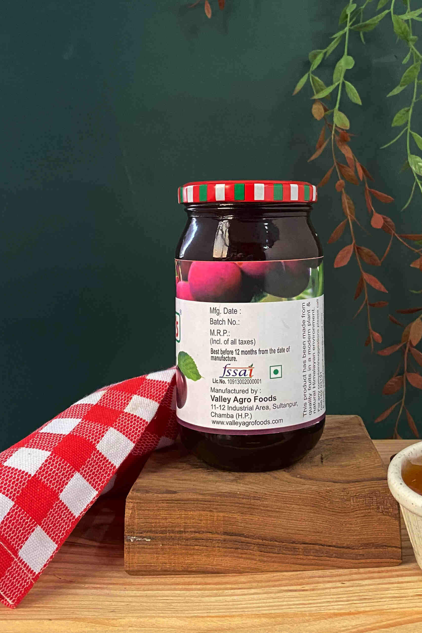 Plum Jam - Valley Agro Foods