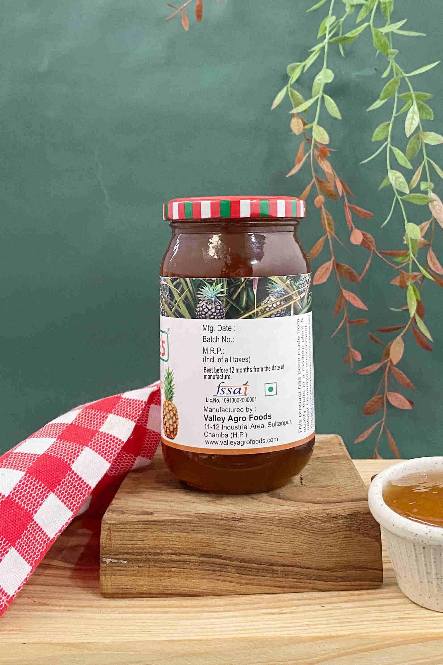 Pineapple Jam - Valley Agro Foods