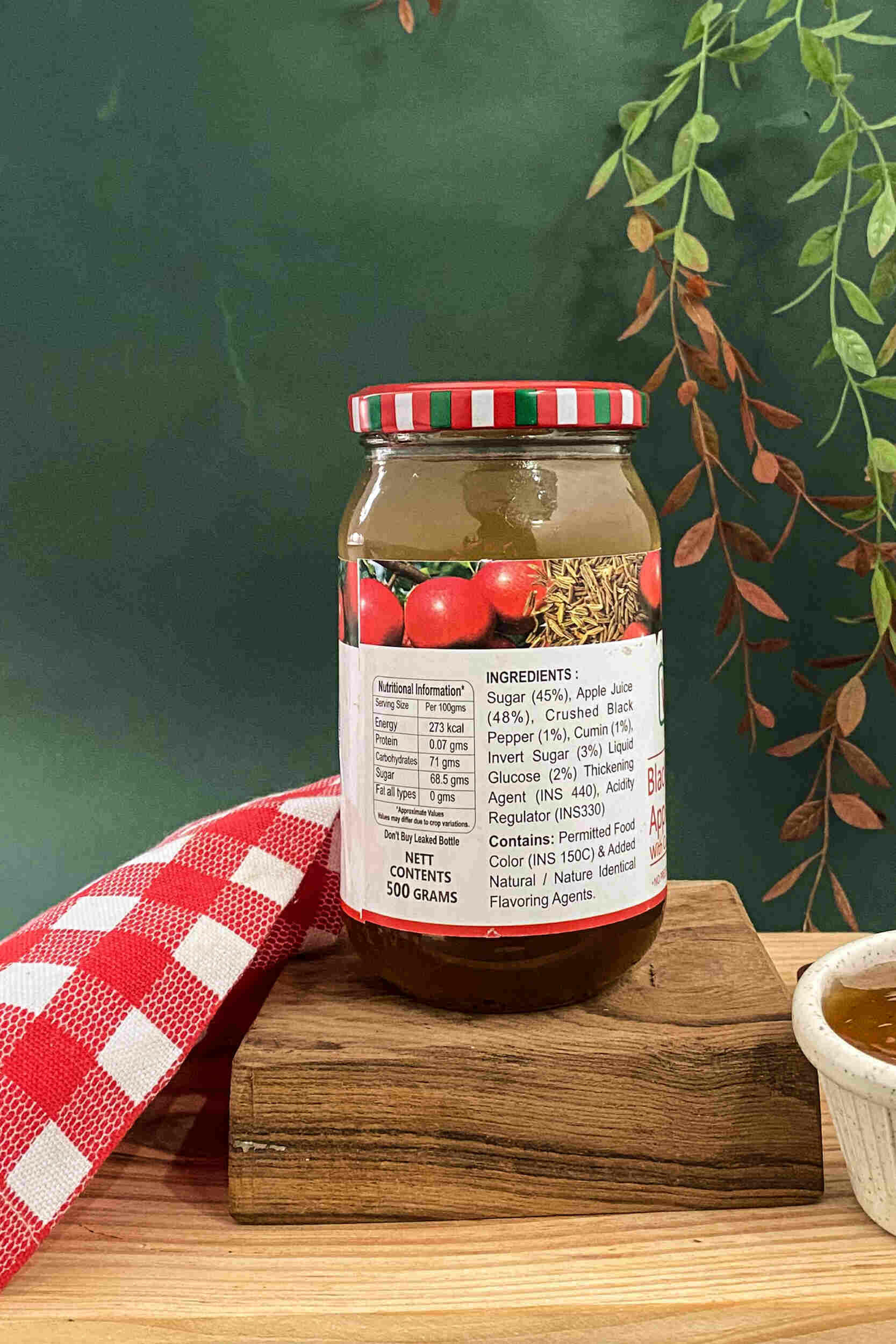Black Pepper Apple Jam - Valley Agro Foods