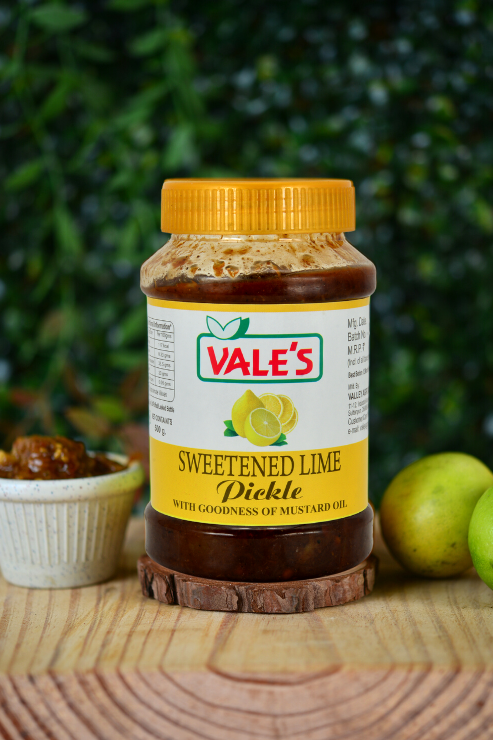 Sweetened Lime Pickle - Valley Agro Foods